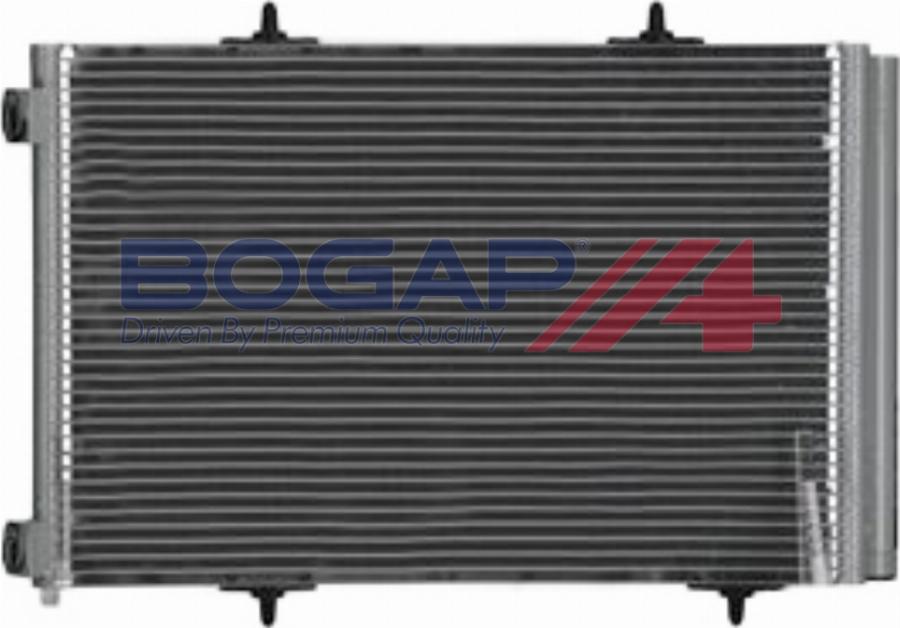 BOGAP P4117101 - Конденсатор, кондиціонер autocars.com.ua