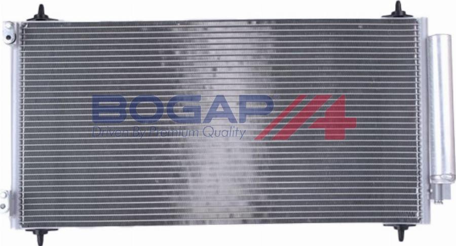 BOGAP P4117103 - Конденсатор, кондиціонер autocars.com.ua