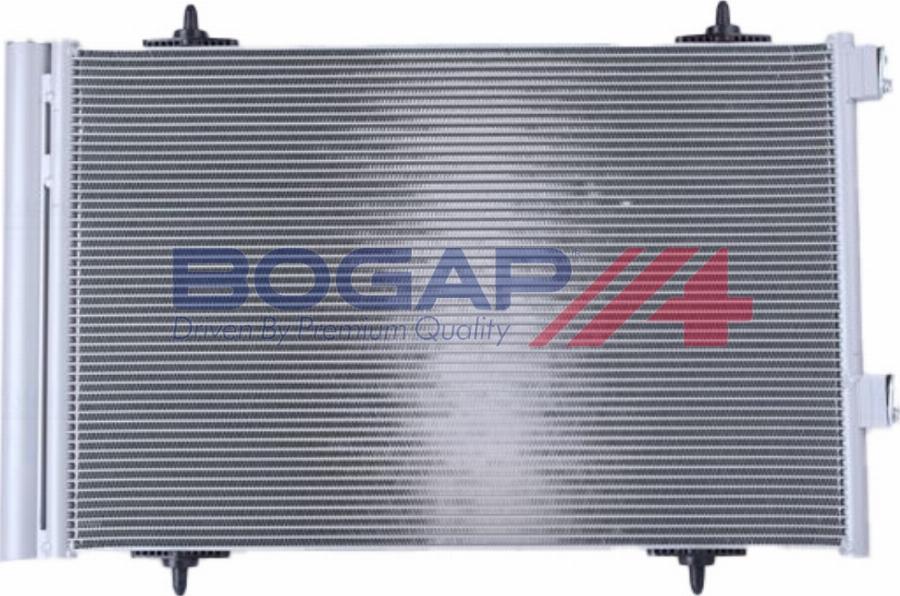 BOGAP P4117104 - Конденсатор, кондиціонер autocars.com.ua