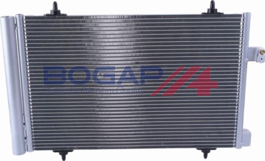 BOGAP P4117105 - Конденсатор, кондиціонер autocars.com.ua