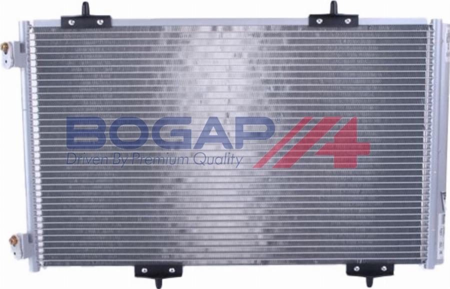 BOGAP P4117107 - Конденсатор, кондиціонер autocars.com.ua