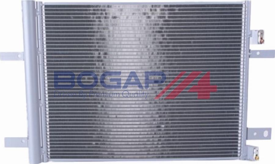 BOGAP P4117111 - Конденсатор, кондиціонер autocars.com.ua