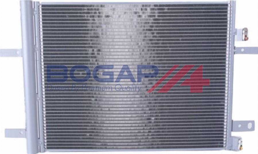 BOGAP P4117113 - Конденсатор, кондиціонер autocars.com.ua
