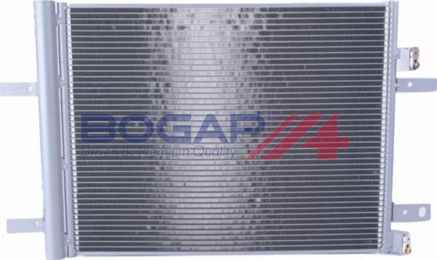 BOGAP P4117115 - Конденсатор, кондиціонер autocars.com.ua