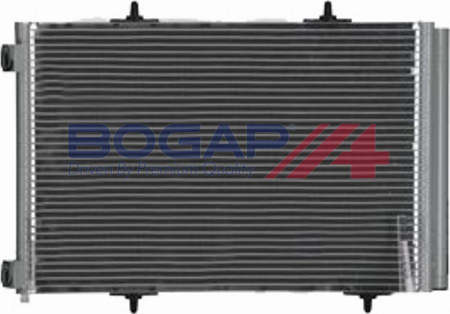 BOGAP P4117116 - Конденсатор, кондиціонер autocars.com.ua