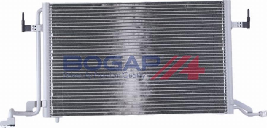 BOGAP P4117118 - Конденсатор, кондиціонер autocars.com.ua