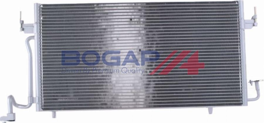 BOGAP P4117120 - Конденсатор, кондиціонер autocars.com.ua