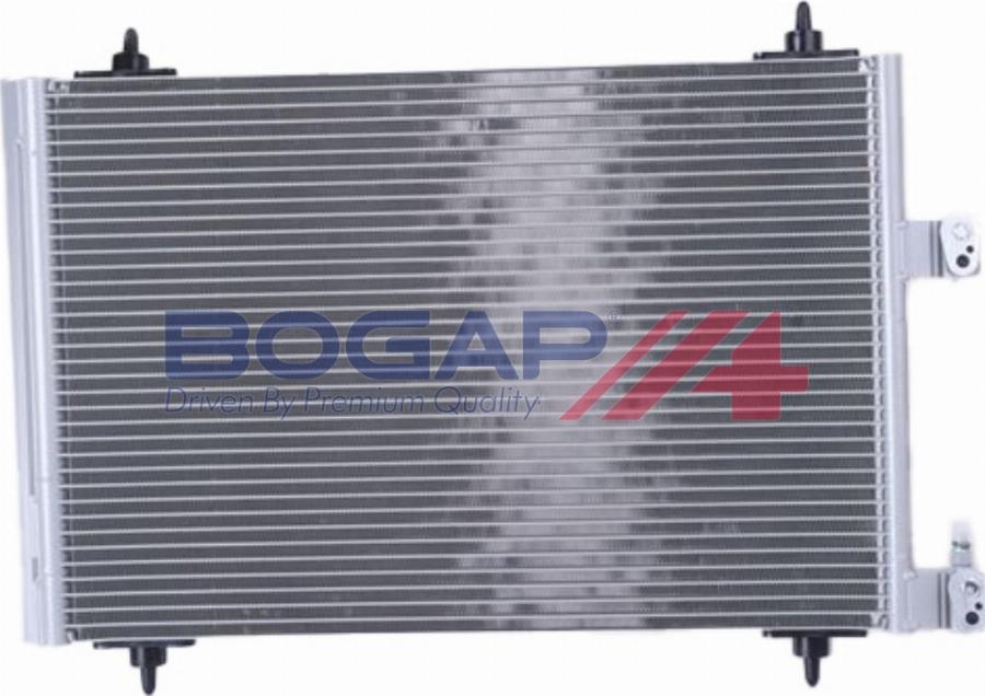 BOGAP P4117126 - Конденсатор, кондиціонер autocars.com.ua
