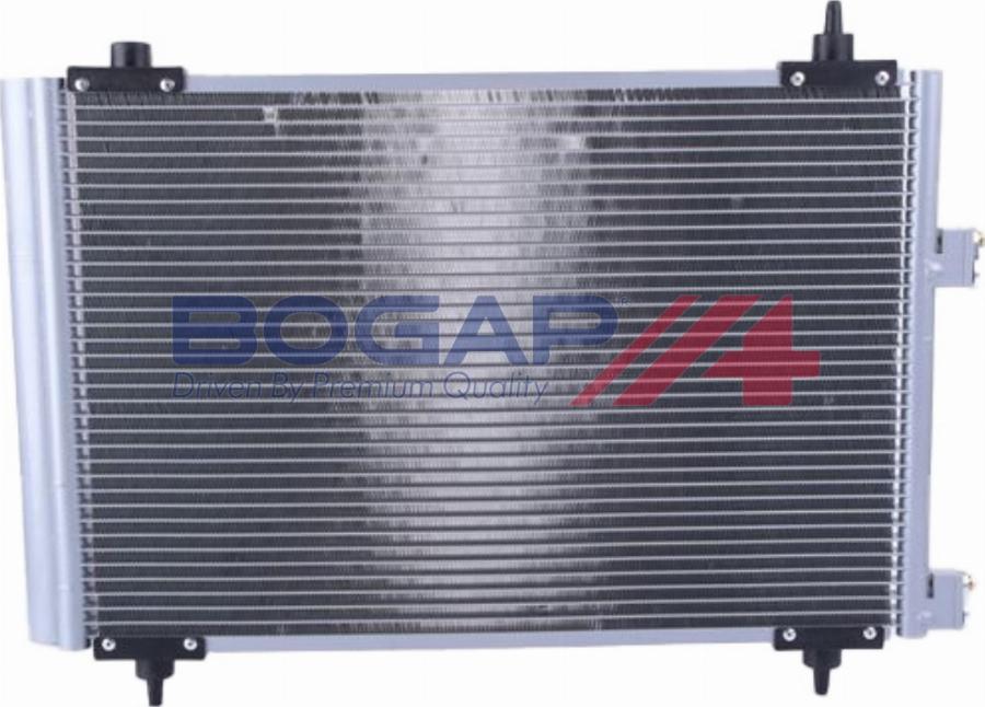 BOGAP P4117127 - Конденсатор, кондиціонер autocars.com.ua
