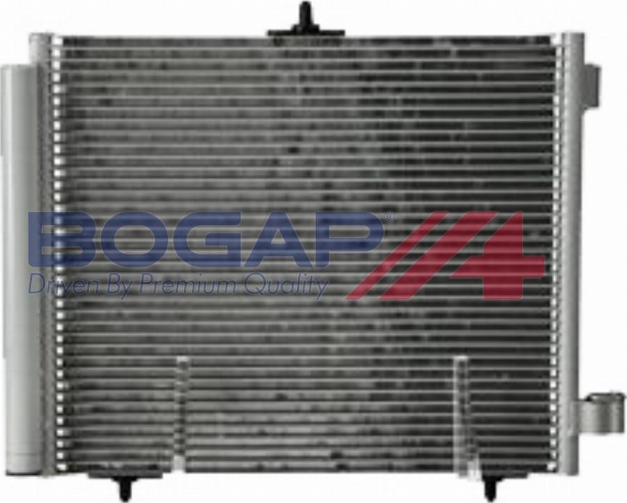 BOGAP P4117128 - Конденсатор, кондиціонер autocars.com.ua