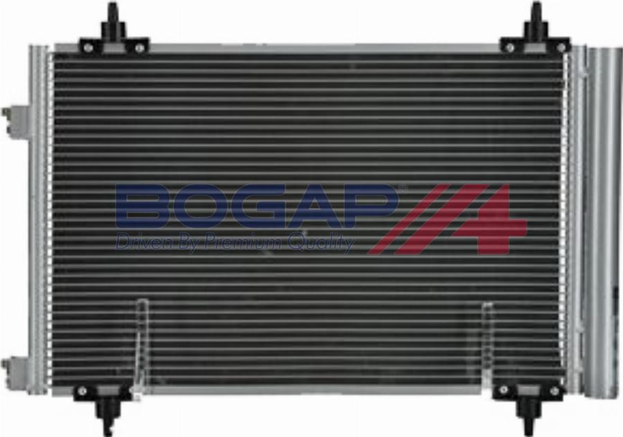 BOGAP P4117130 - Конденсатор, кондиціонер autocars.com.ua