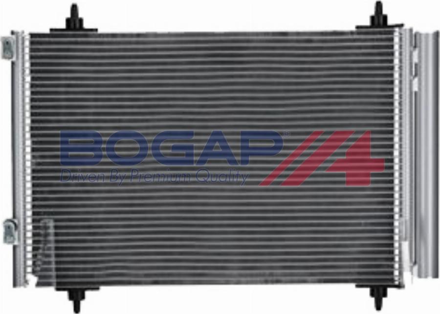 BOGAP P4117131 - Конденсатор, кондиціонер autocars.com.ua