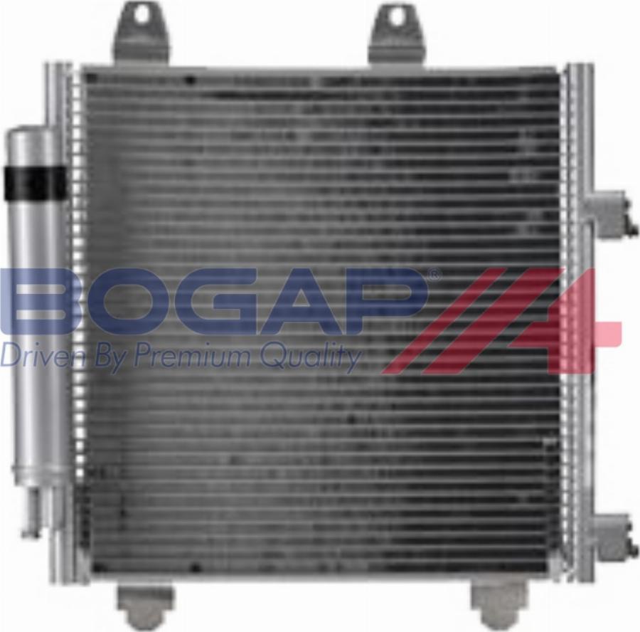 BOGAP P4117134 - Конденсатор, кондиціонер autocars.com.ua
