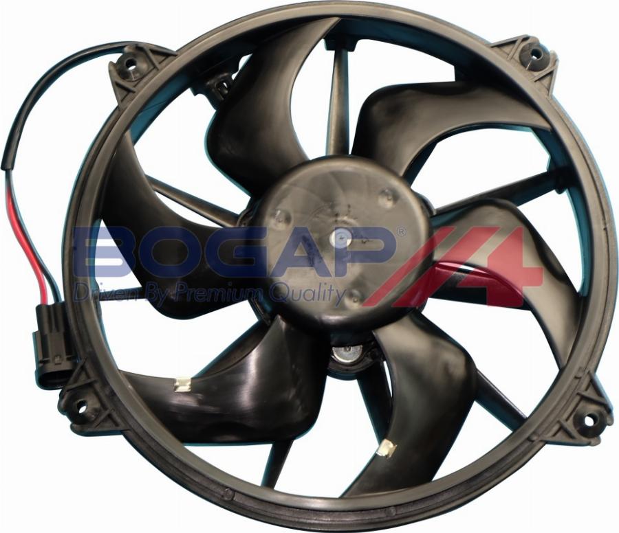BOGAP P4243104 - Вентилятор, охолодження двигуна autocars.com.ua