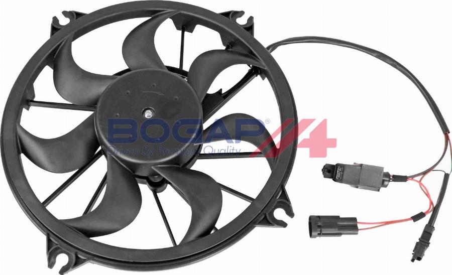 BOGAP P4243112 - Вентилятор, охолодження двигуна autocars.com.ua