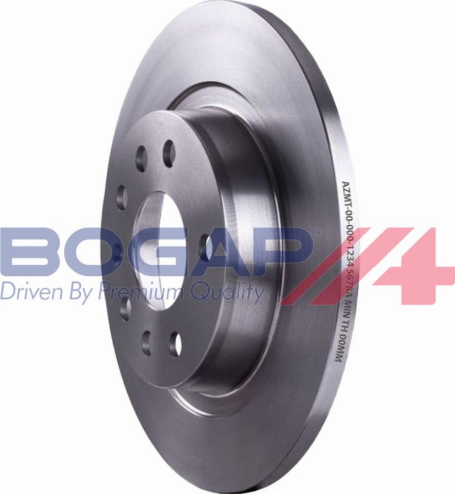 BOGAP P8211104 - Гальмівний диск autocars.com.ua