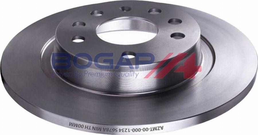 BOGAP P8211158 - Гальмівний диск autocars.com.ua