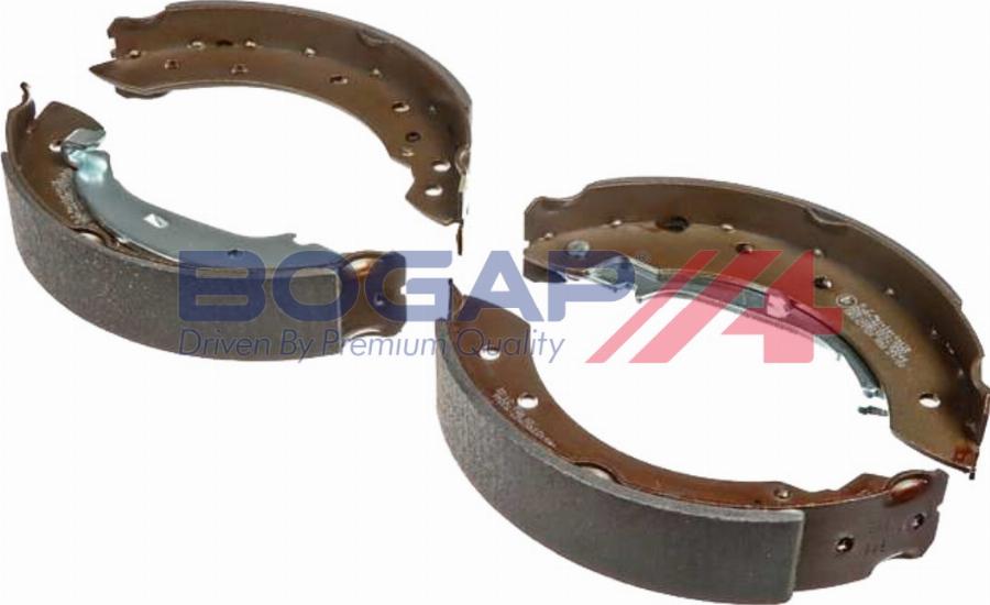 BOGAP P8213103 - Комплект гальм, барабанний механізм autocars.com.ua