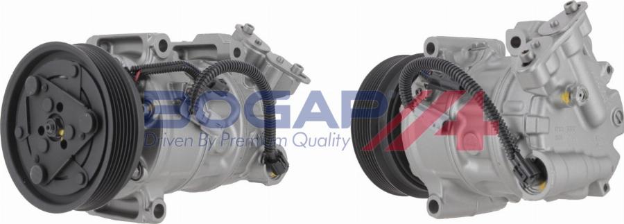 BOGAP R4110114 - Компресор, кондиціонер autocars.com.ua