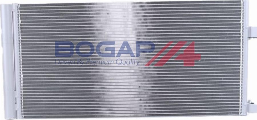 BOGAP R4117100 - Конденсатор, кондиціонер autocars.com.ua