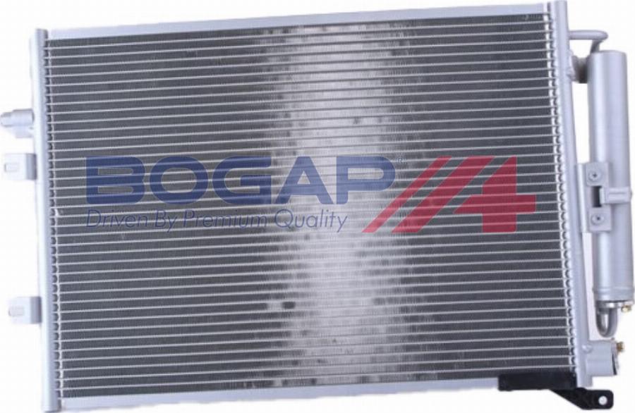 BOGAP R4117103 - Конденсатор, кондиціонер autocars.com.ua