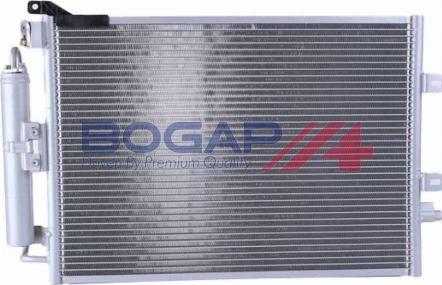 BOGAP R4117105 - Конденсатор, кондиціонер autocars.com.ua
