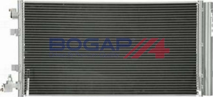 BOGAP R4117107 - Конденсатор, кондиціонер autocars.com.ua