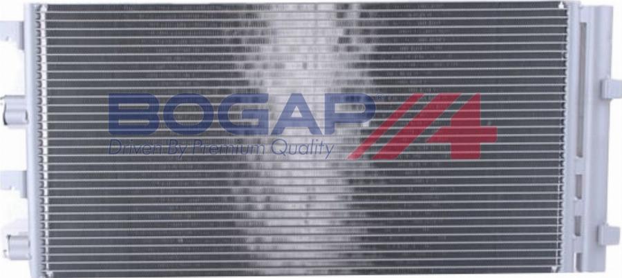 BOGAP R4117108 - Конденсатор, кондиціонер autocars.com.ua
