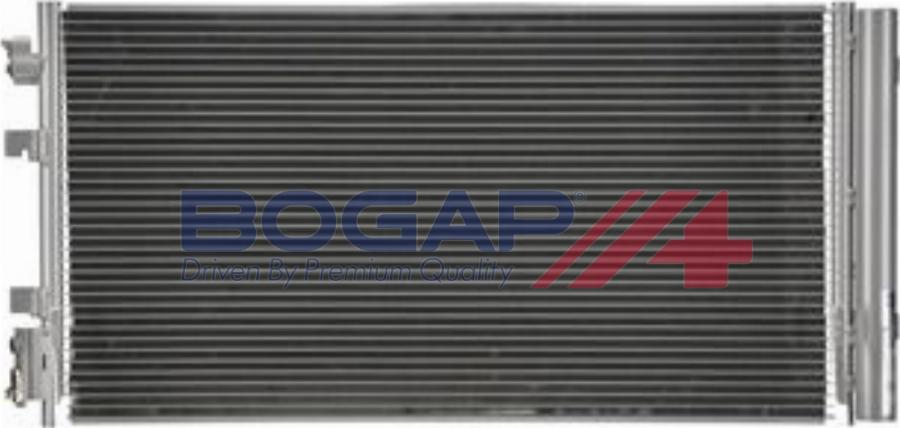 BOGAP R4117109 - Конденсатор, кондиціонер autocars.com.ua