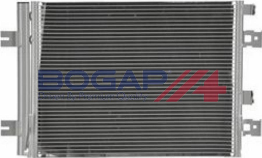 BOGAP R4117110 - Конденсатор, кондиціонер autocars.com.ua