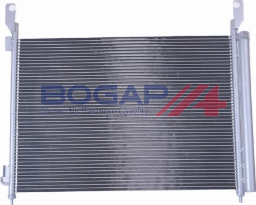 BOGAP R4117111 - Конденсатор, кондиціонер autocars.com.ua