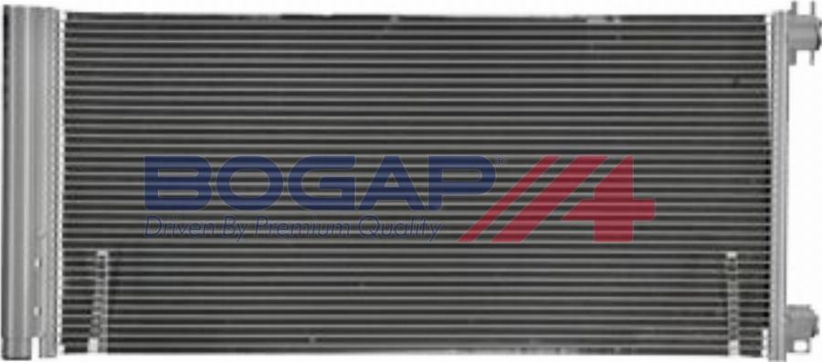 BOGAP R4117114 - Конденсатор, кондиціонер autocars.com.ua