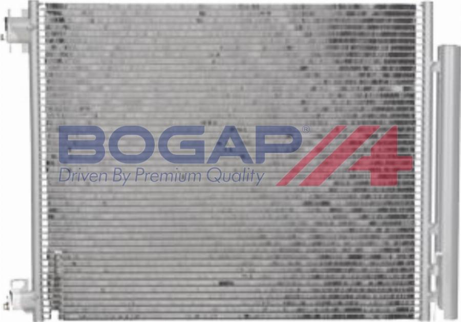 BOGAP R4117115 - Конденсатор, кондиціонер autocars.com.ua