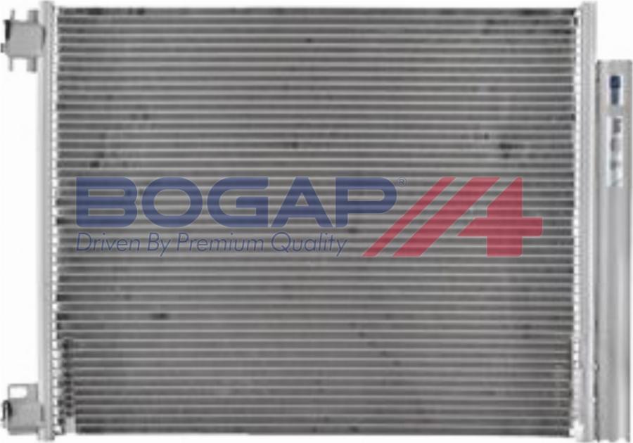 BOGAP R4117117 - Конденсатор, кондиціонер autocars.com.ua