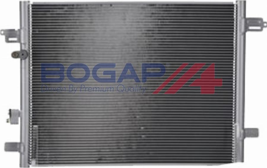 BOGAP R4117118 - Конденсатор, кондиціонер autocars.com.ua