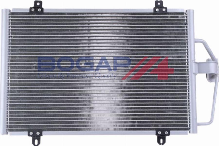BOGAP R4117119 - Конденсатор, кондиціонер autocars.com.ua
