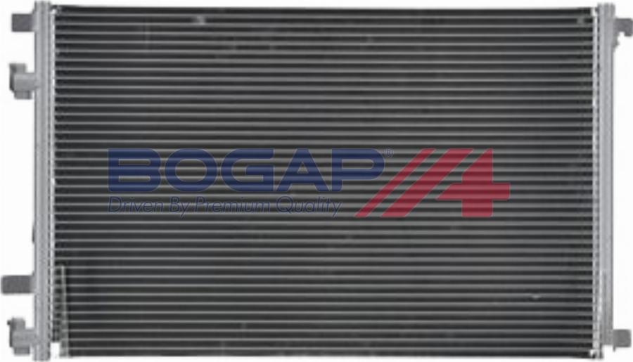 BOGAP R4117124 - Конденсатор, кондиціонер autocars.com.ua