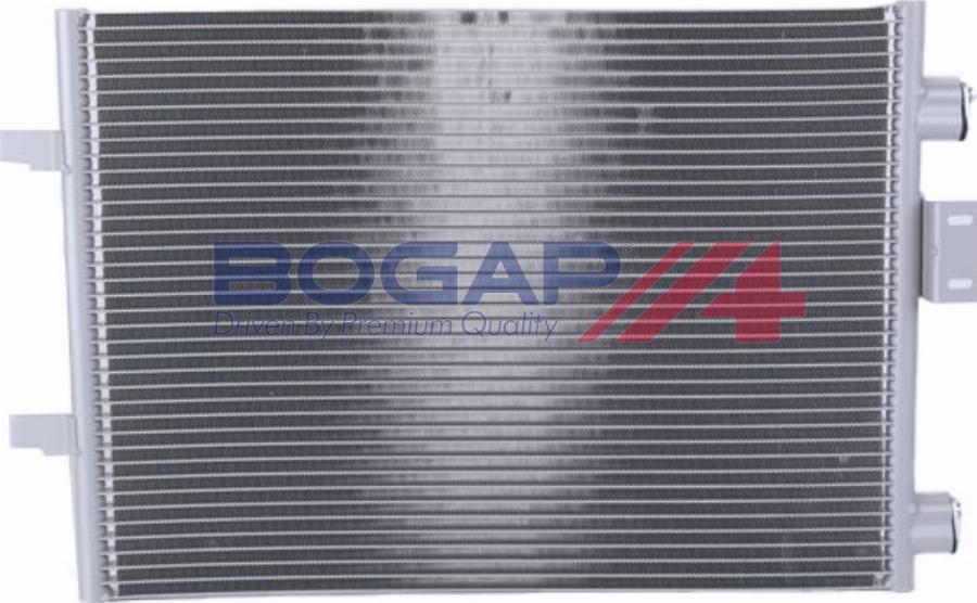 BOGAP R4117125 - Конденсатор, кондиціонер autocars.com.ua