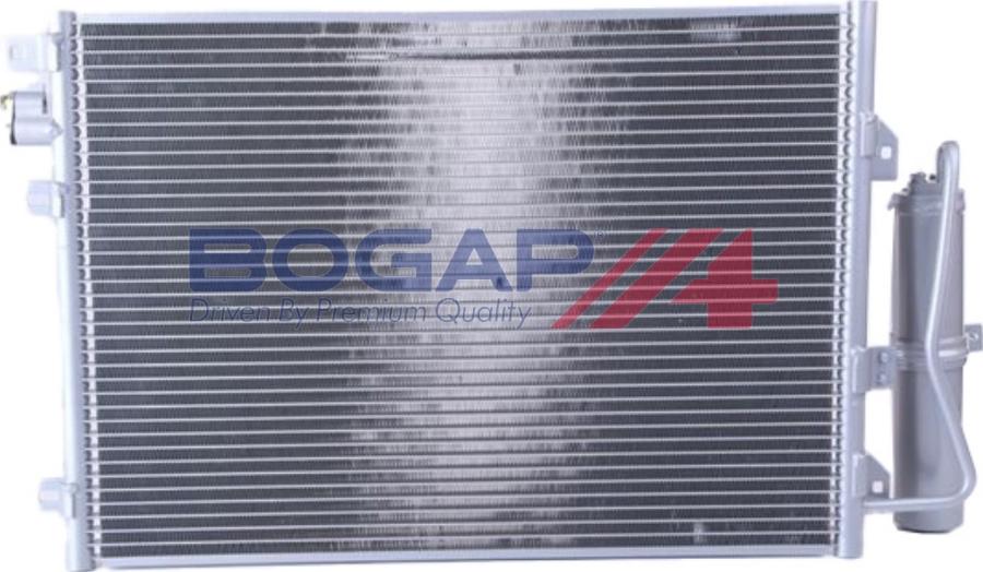 BOGAP R4117127 - Конденсатор, кондиціонер autocars.com.ua