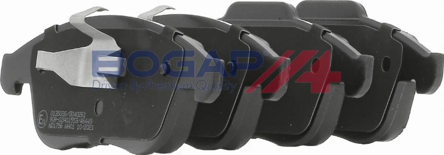 BOGAP R8210119 - Гальмівні колодки, дискові гальма autocars.com.ua