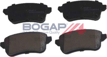 BOGAP R8210131 - Гальмівні колодки, дискові гальма autocars.com.ua