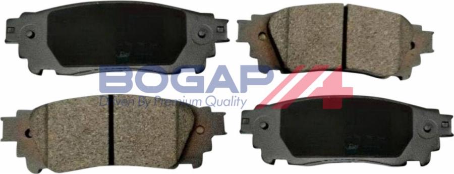 BOGAP T8210109 - Гальмівні колодки, дискові гальма autocars.com.ua