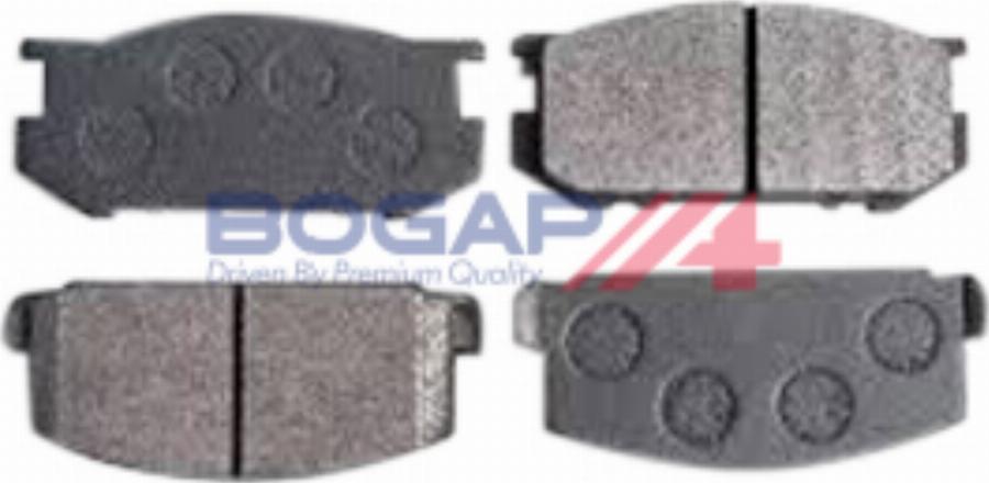 BOGAP T8210110 - Гальмівні колодки, дискові гальма autocars.com.ua
