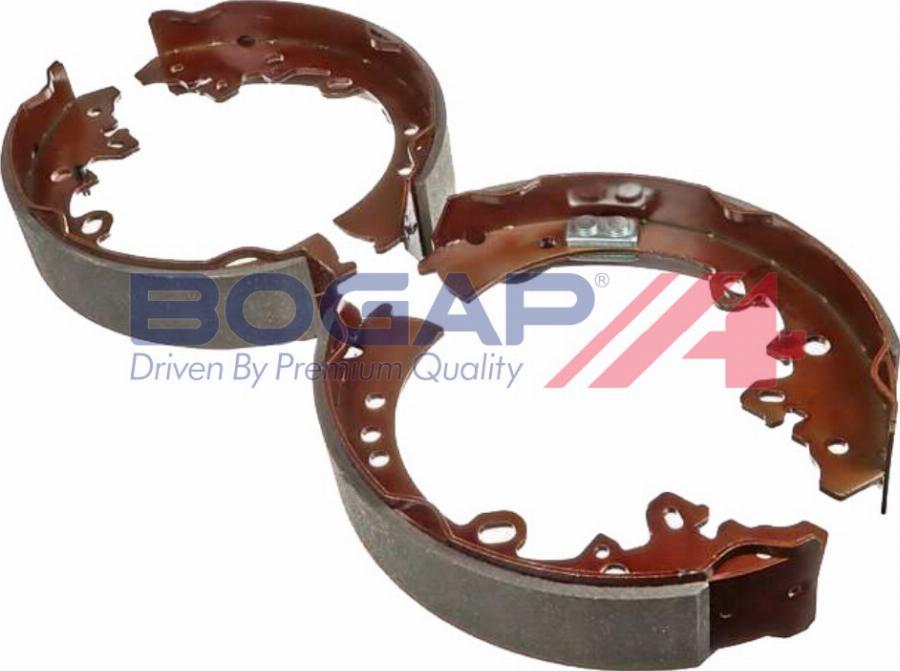 BOGAP T8213104 - Комплект гальм, барабанний механізм autocars.com.ua