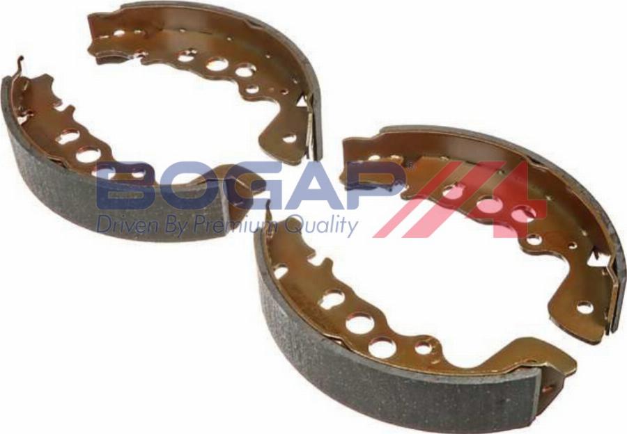 BOGAP U8213100 - Комплект гальм, барабанний механізм autocars.com.ua