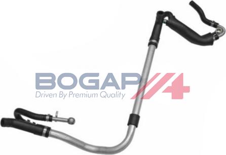 BOGAP V1210104 - Шланг, вентиляція картера autocars.com.ua