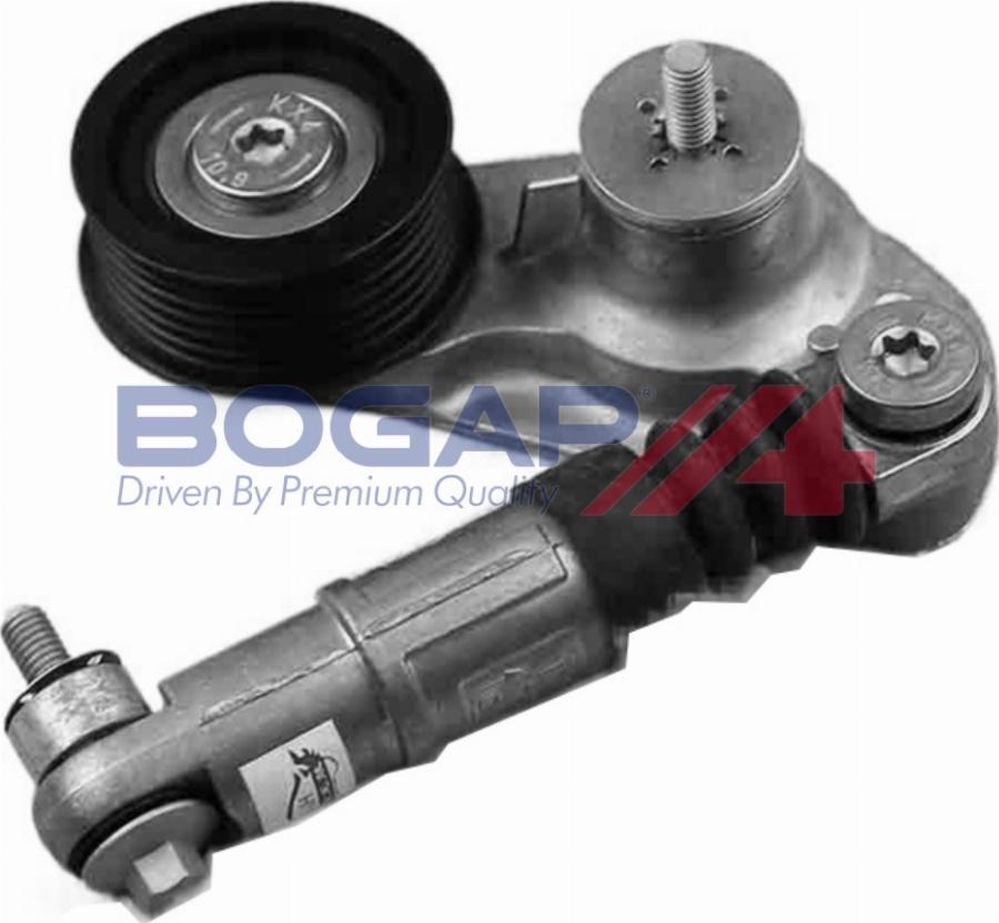 BOGAP V1317100 - Натягувач ременя, клинові зуб. autocars.com.ua