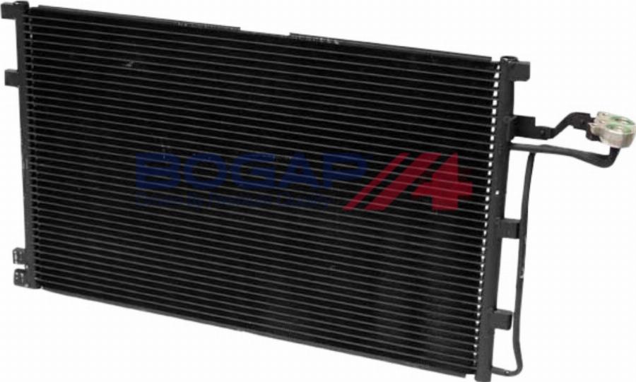 BOGAP V4117100 - Конденсатор, кондиціонер autocars.com.ua
