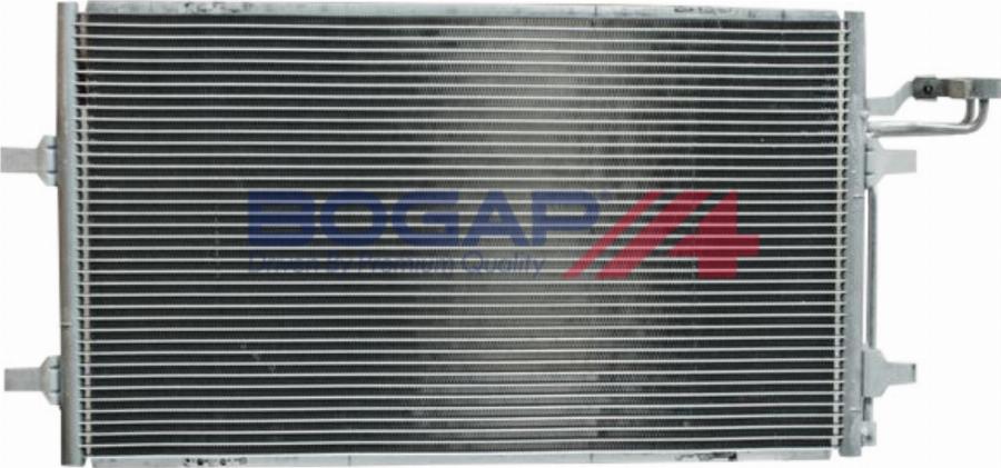 BOGAP V4117101 - Конденсатор, кондиціонер autocars.com.ua