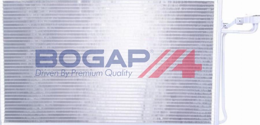 BOGAP V4117108 - Конденсатор, кондиціонер autocars.com.ua